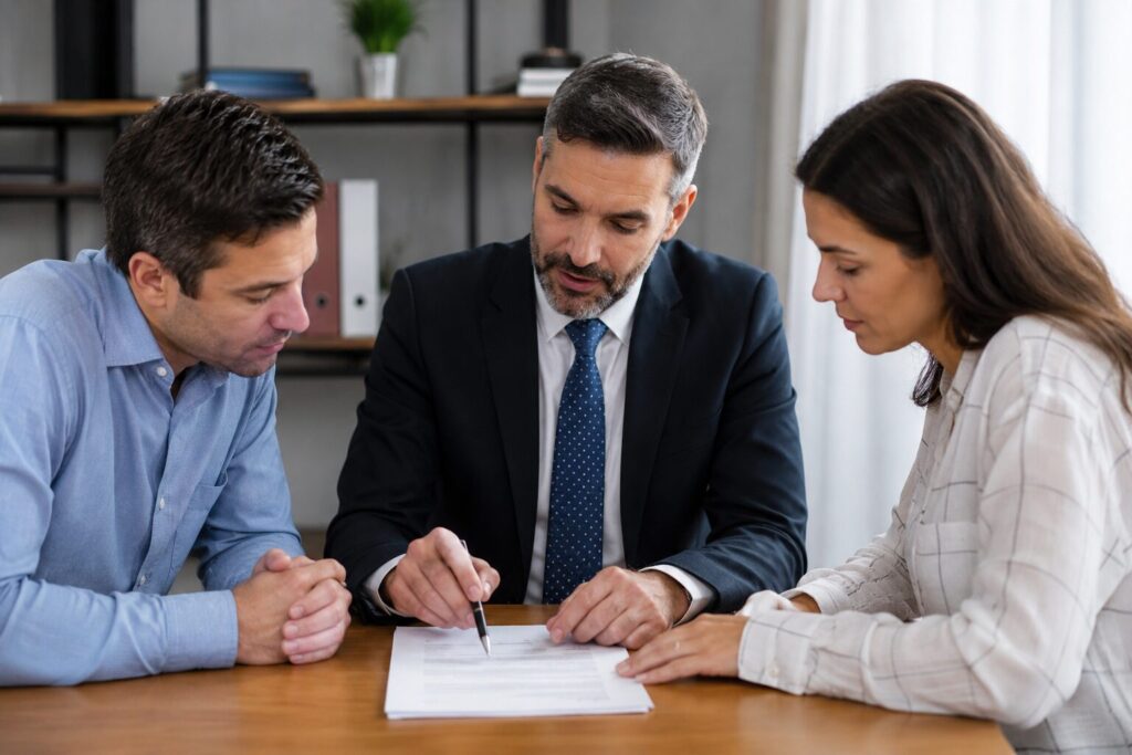 Charleston Divorce Mediators, LLC | Charleston, SC | Professional mediator helping spouses review a settlement agreement.
